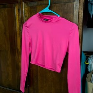 Pink cropped